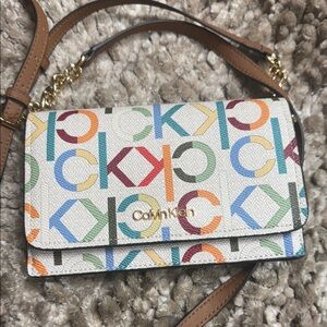 Calvin Klein Colorful Logo Crossbody Bag